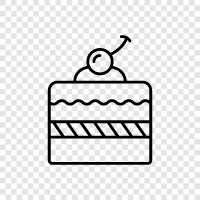 dessert, sweet, sugar, flour icon svg