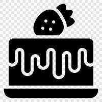 dessert, cake decoration, cake recipes, cake making icon svg