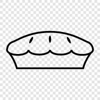 dessert, dessert pie, apple pie, cherry pie icon svg