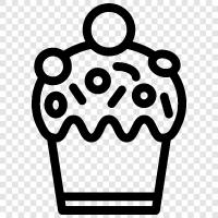 dessert, bakery, cake, pastry icon svg