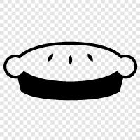 dessert, pie crust, pie filling, pie crust recipe icon svg