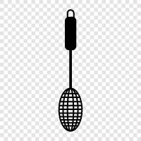 dessert spoon, dessert fork, dessert spoon set, slotted spoon icon svg