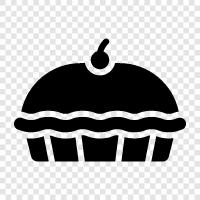 dessert, sweet, pie, apple icon svg