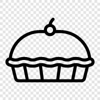 dessert, sweet, savory, apple icon svg