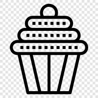 dessert, cake, sweetness, bakery icon svg