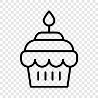 desserts, sweet, cake, sugar icon svg