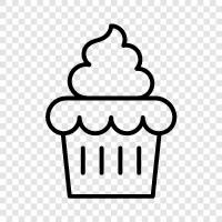 desserts, cake, pastry, pastry chef icon svg