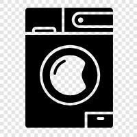 detergent, manual, spin, front loader icon svg