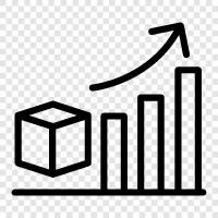 Entwicklung, Expansion, exponentiell, beschleunigt symbol