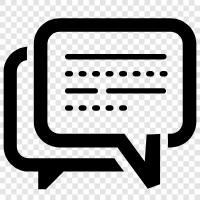 dialogue, discussion, debate, conversation icon svg