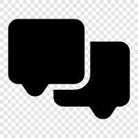 dialogue, discussion, exchange, communication icon svg