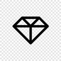 Diamonds, jewelry, ring, engagement ring icon svg