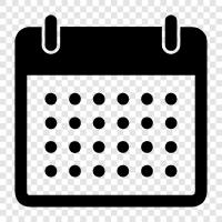 diary, event, schedule, reminder icon svg