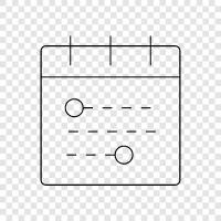 günlük, atamalar, yapılacaklar listesi, program ikon svg