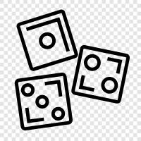 dice game, dice throwing, dice rolling, dice game rules icon svg