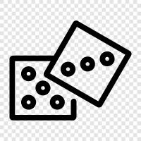 dice, dice game, roll dice, roll the dice icon svg