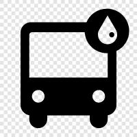 diesel fuel, motor oil, engine oil, Bus oil icon svg