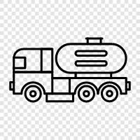 diesel, truck, transport, oil icon svg