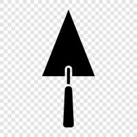 digging tool, garden tool, gardening, help icon svg