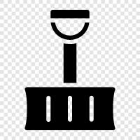 digging, trowel, hand tool, gardening icon svg