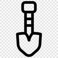 digging, gardening, hoeing, tilling icon svg