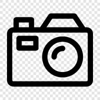 dijital kamera, dijital fotoğraf, fotoğraf, fotoğraf yazılımı ikon svg