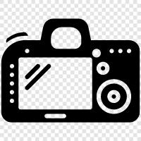 digital camera, camera, digital, photography icon svg