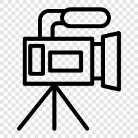 digital camera, digital photography, digital video, digital cinema icon svg