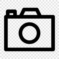 digital camera, digital photography, digital video, photography icon svg