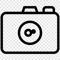 digital camera, digital photography, digital imaging, still camera icon svg