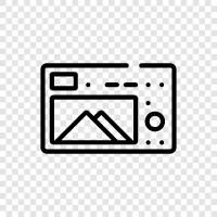 digital camera, digital photography, photography, camera equipment icon svg