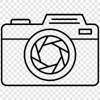 Digitalkamera, Fotografie, Fotoausrüstung, Fotosoftware symbol