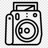 digital camera, digital camera for snapshots, digital camera for pictures, Instant Camera icon svg