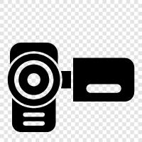 Digitalkamera, Videokamera, Camcorder für Anfänger, Camcorder symbol