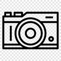 digital camera, camera, photography, interchangeable lens cameras icon svg