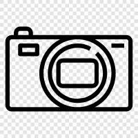 digital camera, digital camera for beginners, digital camera for travel, compact camera icon svg