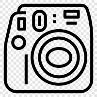 digital camera, digital camera for beginners, digital camera for children, Instant Camera icon svg