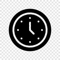 digital clock, analog clock, time, time zone icon svg