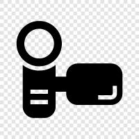 digital, camera, video, camcorder rental icon svg