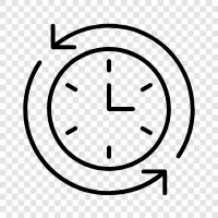 digital, alarm, battery, time icon svg