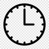 digital, alarm, display, time icon svg