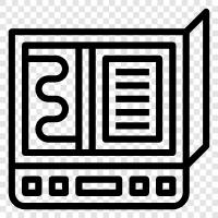 digital, scanner, copier, printer icon svg