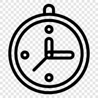 digital, watch, time, alarm icon svg