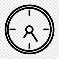 digital, digital clock, wall clock, alarm clock icon svg