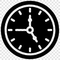 digital, alarm, time, watch icon svg