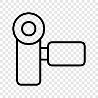 digital, camera, video, camera phone icon svg