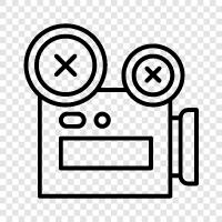 digital, photography, camcorder, stills icon svg