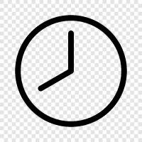 digital, analog, time, clockface icon svg