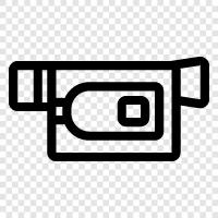 digital video recorder, camera, camcorder, digital camera icon svg