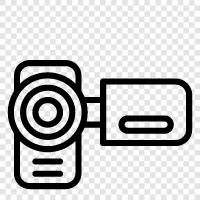 Digital, Video, Kamera, Videorecorder symbol